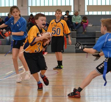 Kelkheim Lizzards vs. Wiesbaden Phantoms - U13 Flag Football - Flagliga Mitte Winter 2019
