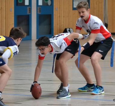Kelkheim Lizzards vs. Hanau Hornets U16 Flag Football - Flagliga Mitte Winter 2019
