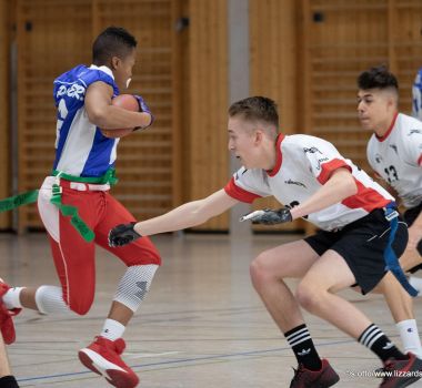 Kelkheim Lizzards vs. Rodgau Pioneers U16 Flag Football - Flagliga Mitte Winter 2019