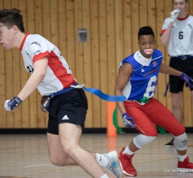 Kelkheim Lizzards vs. Rodgau Pioneers U16 Flag Football - Flagliga Mitte Winter 2019