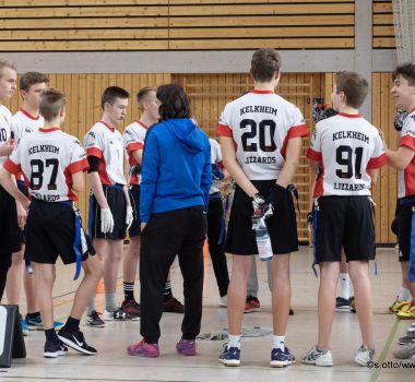 Kelkheim Lizzards vs. Rodgau Pioneers U16 Flag Football - Flagliga Mitte Winter 2019