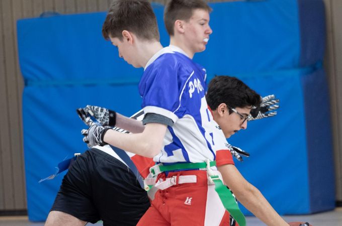 Kelkheim Lizzards vs. Rodgau Pioneers U16 Flag Football - Flagliga Mitte Winter 2019