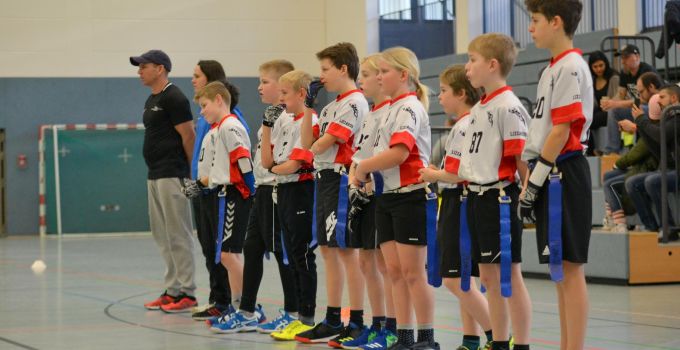 Kelkheim Lizzards vs. Darmstadt Diamonds - U13 Flag Football - Flagliga Mitte Winter 2019