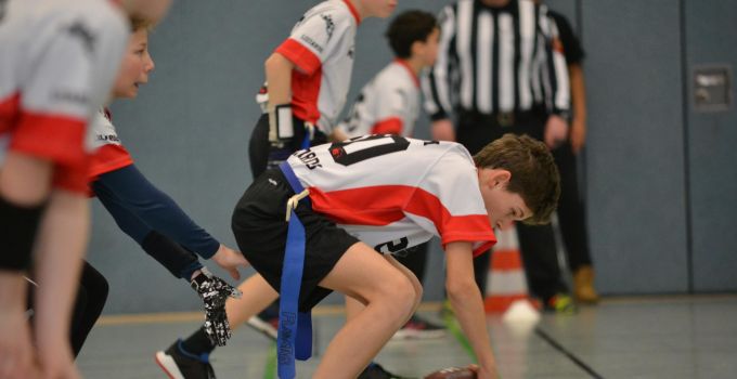 Kelkheim Lizzards vs. Darmstadt Diamonds - U13 Flag Football - Flagliga Mitte Winter 2019