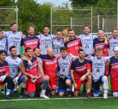 Bakerstreet Button Hookers and Kelkheim Lizzards at Champions Bowl X 2019