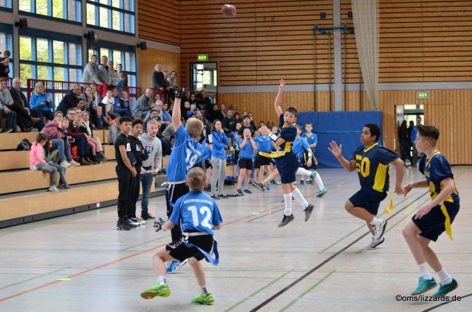 Kelkheim Lizzards vs. Hanau Hornets - U13 Flagliga Mitte Finaltag 2019