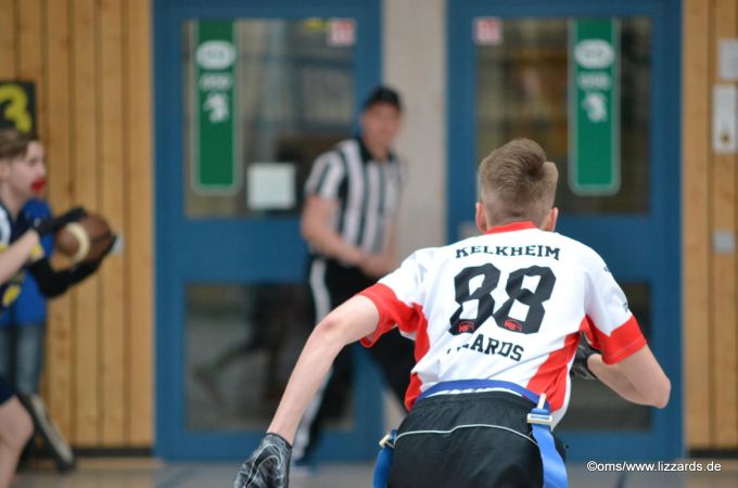 Kelkheim Lizzards vs. Hanau Hornets U16 Flag Football - Flagliga Mitte Winter 2019