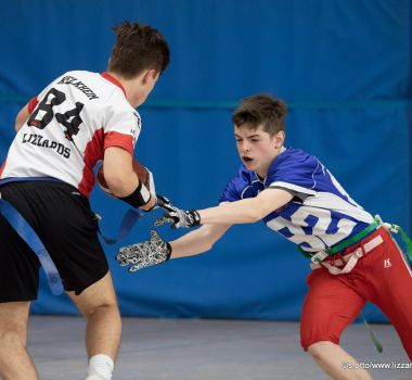 Kelkheim Lizzards vs. Rodgau Pioneers U16 Flag Football - Flagliga Mitte Winter 2019
