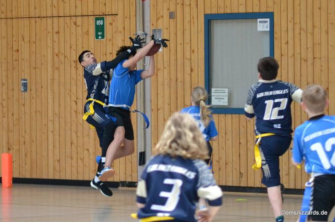 Kelkheim Lizzards vs. Mainz Golden Eagles - U13 Flagliga Mitte Finaltag 2019