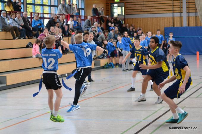 Kelkheim Lizzards vs. Hanau Hornets - U13 Flagliga Mitte Finaltag 2019