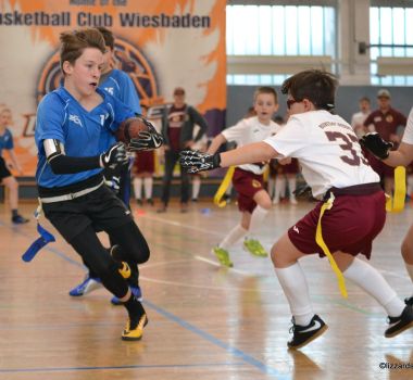 Kelkheim Lizzards vs. Bürstadt Redskins - U13 Flag Football - Flagliga Mitte Winter 2019