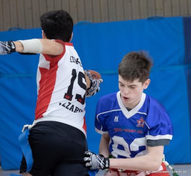 Kelkheim Lizzards vs. Rodgau Pioneers U16 Flag Football - Flagliga Mitte Winter 2019
