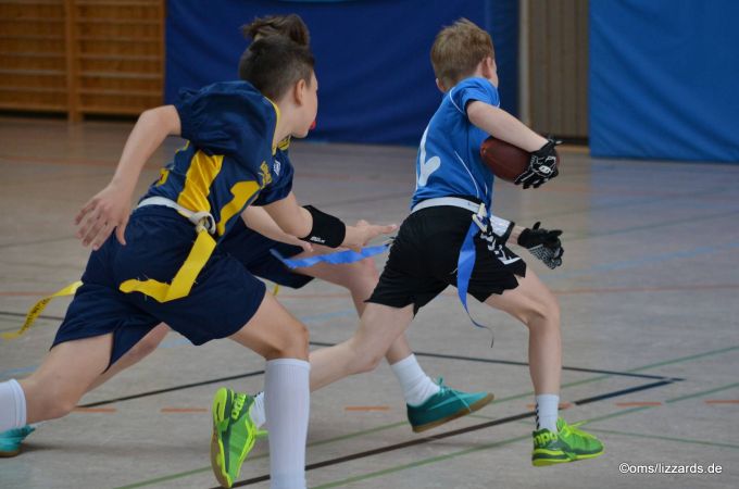 Kelkheim Lizzards vs. Hanau Hornets - U13 Flagliga Mitte Finaltag 2019
