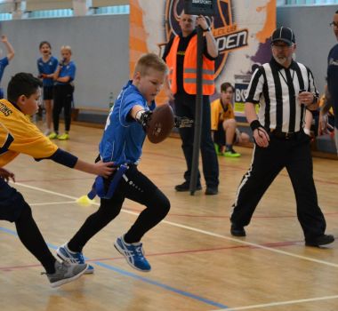 Kelkheim Lizzards vs. Wiesbaden Phantoms - U13 Flag Football - Flagliga Mitte Winter 2019