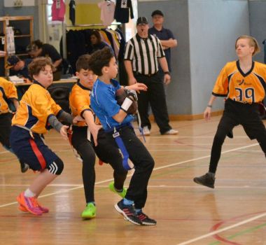 Kelkheim Lizzards vs. Wiesbaden Phantoms - U13 Flag Football - Flagliga Mitte Winter 2019