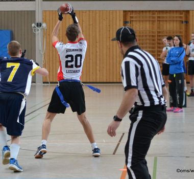 Kelkheim Lizzards vs. Hanau Hornets U16 Flag Football - Flagliga Mitte Winter 2019