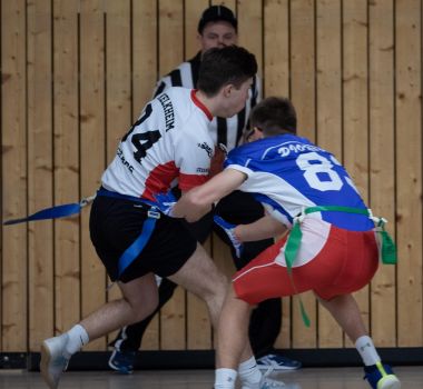 Kelkheim Lizzards vs. Rodgau Pioneers U16 Flag Football - Flagliga Mitte Winter 2019
