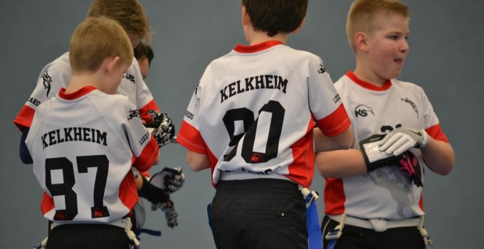 Kelkheim Lizzards vs. Darmstadt Diamonds - U13 Flag Football - Flagliga Mitte Winter 2019