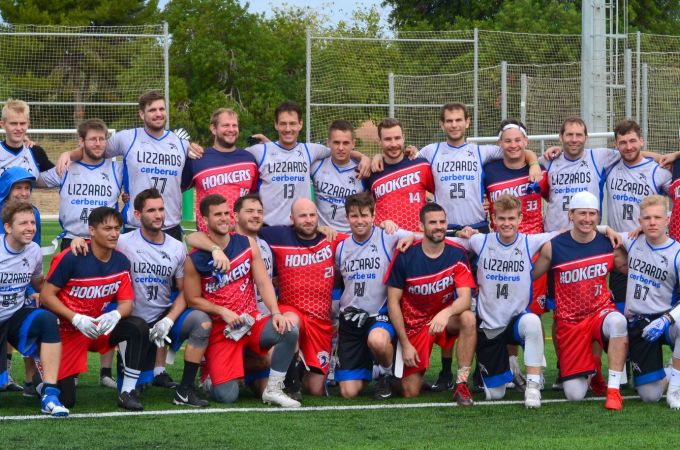 Bakerstreet Button Hookers and Kelkheim Lizzards at Champions Bowl X 2019