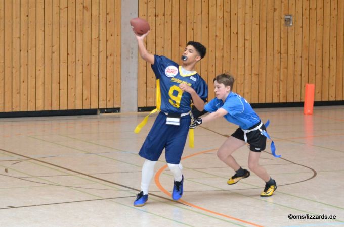 Kelkheim Lizzards vs. Hanau Hornets - U13 Flagliga Mitte Finaltag 2019