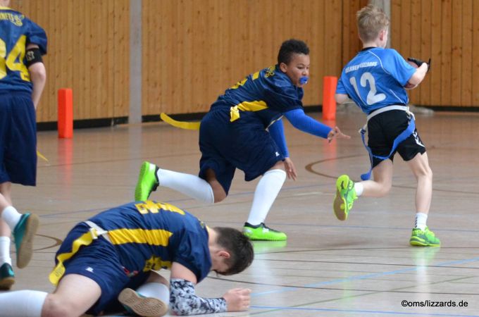 Kelkheim Lizzards vs. Hanau Hornets - U13 Flagliga Mitte Finaltag 2019