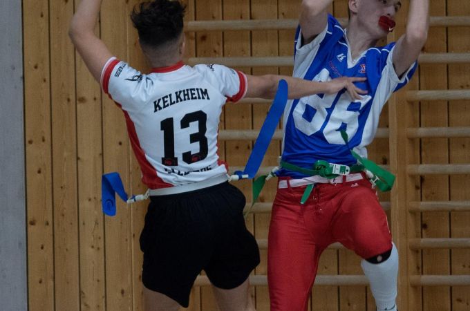 Kelkheim Lizzards vs. Rodgau Pioneers U16 Flag Football - Flagliga Mitte Winter 2019