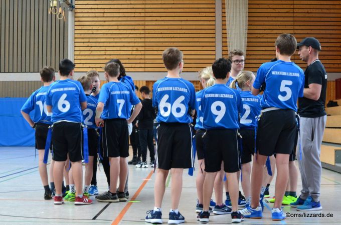 Kelkheim Lizzards vs. Hanau Hornets - U13 Flagliga Mitte Finaltag 2019