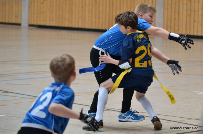 Kelkheim Lizzards vs. Hanau Hornets - U13 Flagliga Mitte Finaltag 2019
