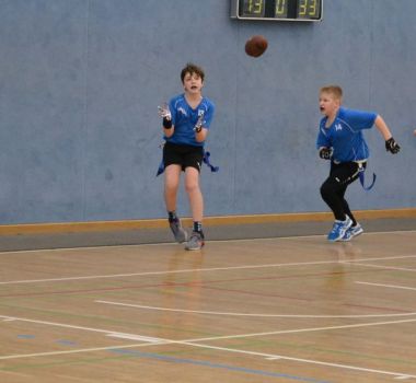 Kelkheim Lizzards vs. Wiesbaden Phantoms - U13 Flag Football - Flagliga Mitte Winter 2019