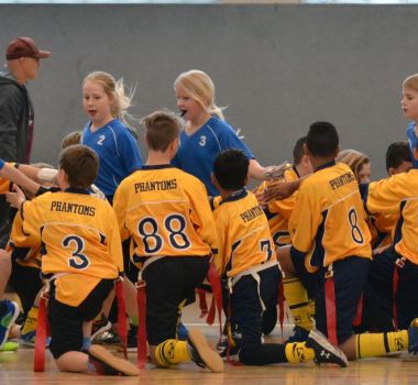 Kelkheim Lizzards vs. Wiesbaden Phantoms - U13 Flag Football - Flagliga Mitte Winter 2019