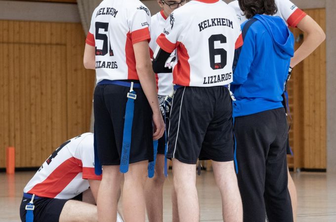 Kelkheim Lizzards vs. Rodgau Pioneers U16 Flag Football - Flagliga Mitte Winter 2019