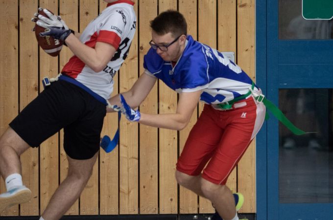 Kelkheim Lizzards vs. Rodgau Pioneers U16 Flag Football - Flagliga Mitte Winter 2019