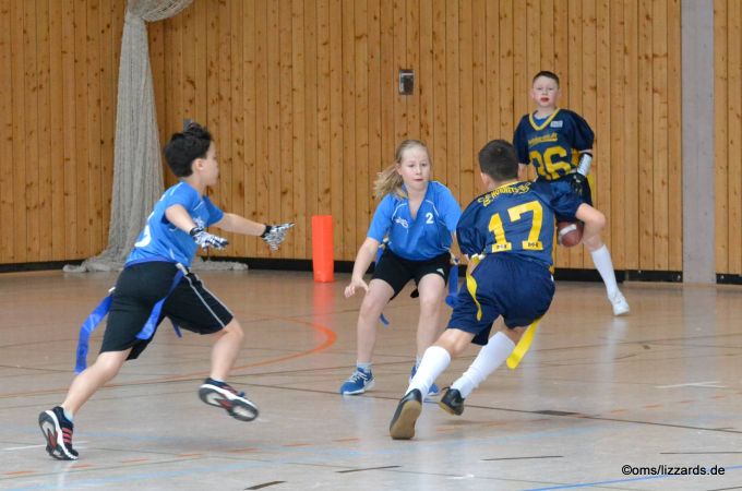 Kelkheim Lizzards vs. Hanau Hornets - U13 Flagliga Mitte Finaltag 2019