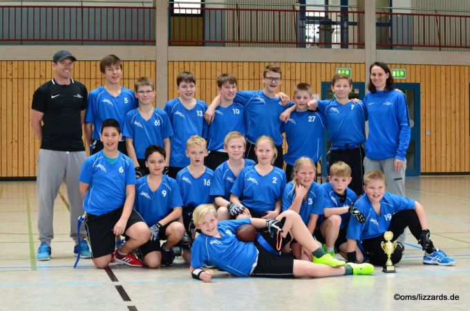 Kelkheim Lizzards U13 Flagliga Mitte Finaltag 2019 - Siegerehrung