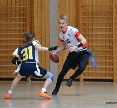 Kelkheim Lizzards vs. Hanau Hornets U16 Flag Football - Flagliga Mitte Winter 2019