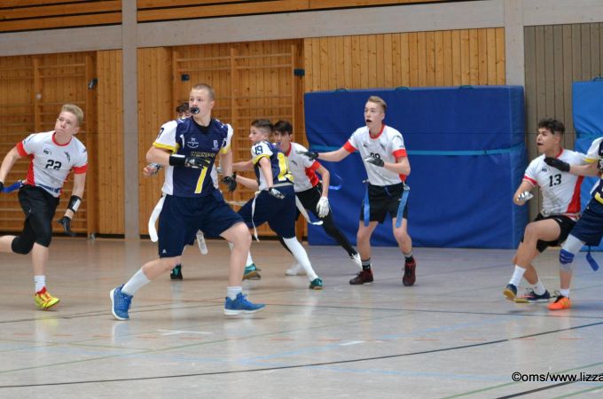 Kelkheim Lizzards vs. Hanau Hornets U16 Flag Football - Flagliga Mitte Winter 2019